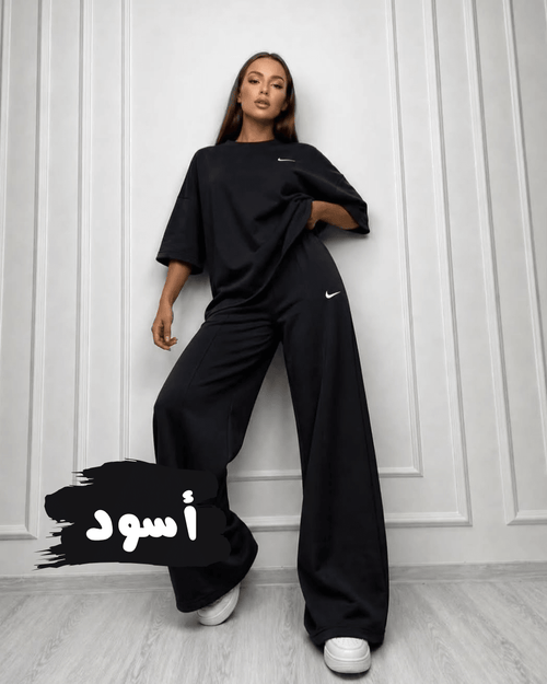 Easy Set سوت - طقم نسائي عملي ومريح للإطلالة اليومية - chiffon