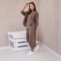 Mocha Set سوت - طقم نسائي فاخر هادئ وراقٍ - chiffon